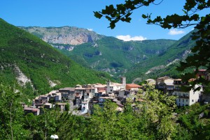 Vallepietra panorama